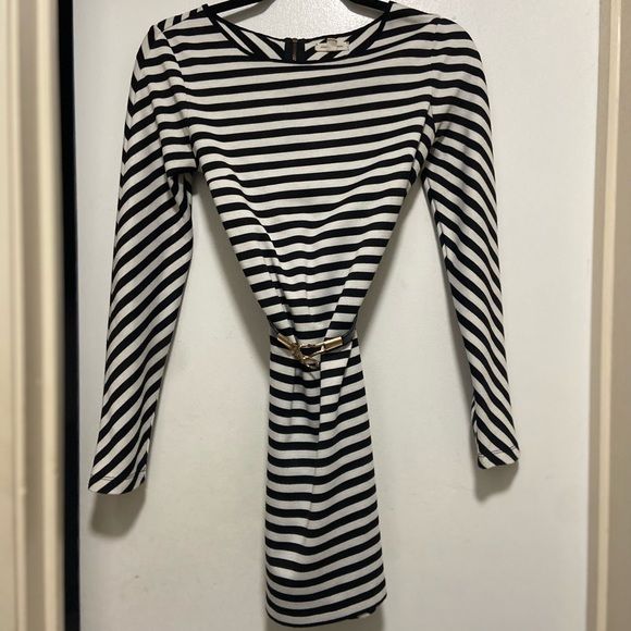 Silence + Noise Black/white striped dress - Picture 6 of 6
